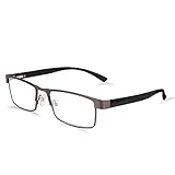 Hochwertige Materialien : Das TR90-Material ist flexibel und leicht, sodass die Brille auch bei langem Tragen nicht unbequem wird. Das Metallgestell ist robust und unzerbrechlich, wodurch Sie nicht so häufig eine neue Brille kaufen müssen.
