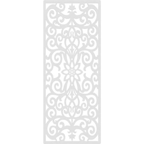 Image of 25 3 /8 inchW x 64 3 /8 inchH x 3 /8 inchT Buel Decorative Fretwork Wall Panels in Architectural Grade PVC