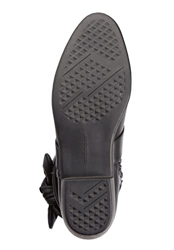 Comfortview Women's Wide Width The Heather Wide Calf Boot - 9 W, Black #TOP3