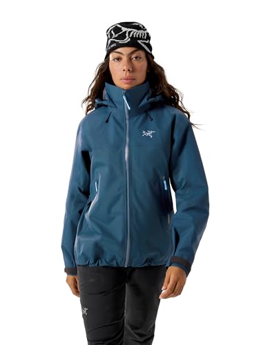 Arc'teryx Beta AR Jacket Women's | Durable Hardshell for Severe Mountain Conditions - Redesign | Nightscape/Glacial, Medium