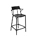 Produktbild Kartell A.I. Stool Recycled, Hocker, Schwarz, Höhe 65 cm
