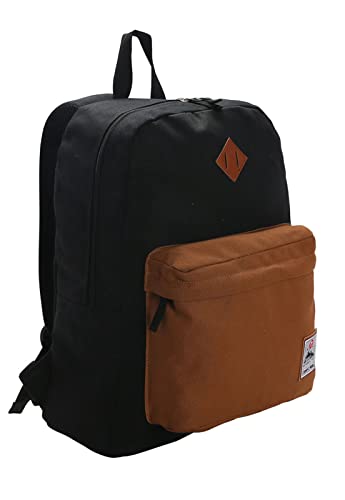 Mochila Casual Canvas 17' Preto-B