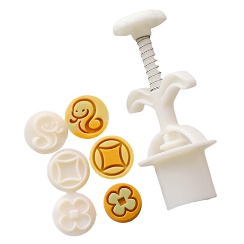 Chinese New Year Pastries Mold ABS Cake Mold Household Dessert Baking Tool for Cooking Enthusiasts Holiday Celebration Cake Tool