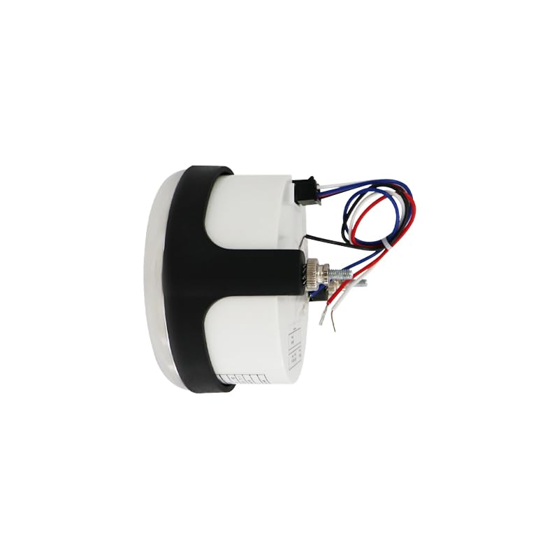85mm Speedometer Gauge 3.3" – 12V/24V 0-160MPH LCD Display with White & Amber Backlight for Car, Truck & Boat