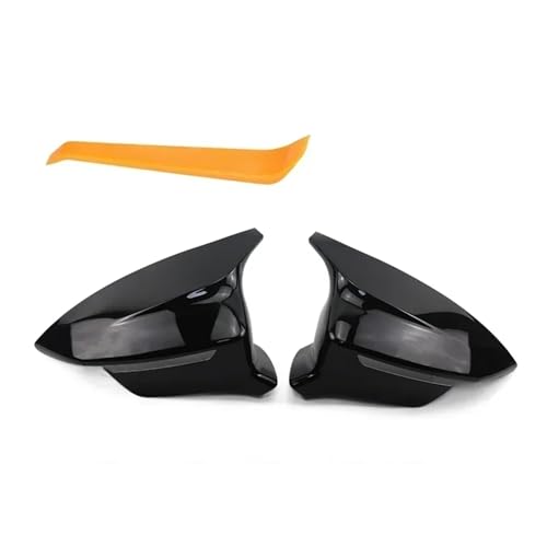 Coques de rétroviseurs pour Cupra Ateca et Tarraco look urbain dynamique noir laqué
