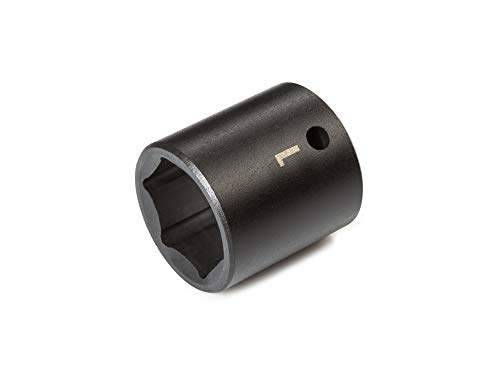 Image of TEKTON 1 /2 Inch Drive x 1 Inch Shallow 6-Point Impact Socket | SID22025