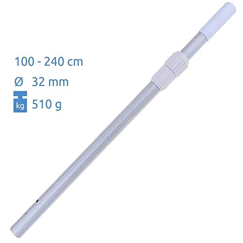 Set per la pulizia della piscina, set da 6 pezzi per la pulizia della piscina con , retino, , galleggiante, dosatore sottovuoto per pavimenti