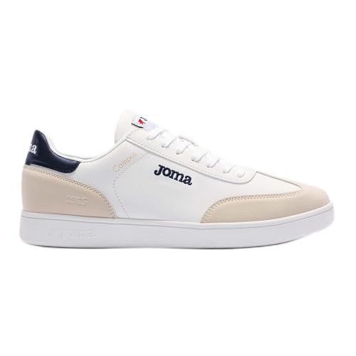 Joma C.Campus Men, Zapatillas Hombre, Blanco/Marino, 43 EU