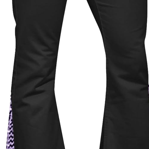 Men's Slim Fit Stretch Vintage Bell Bottom Casual Fit Flared Retro Leg Denim Jeans Fashion Solid Color Jeans3