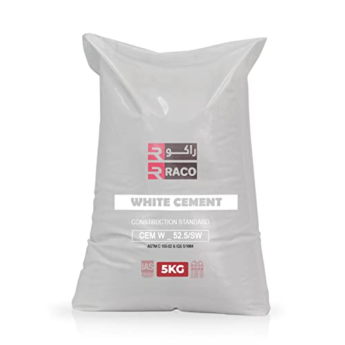 RACO White Cement Powder for Crack Filling Universal Adhesive Repair Construction Works Art & Craft Projects Home Waterproof Bathroom & Tiles (5)