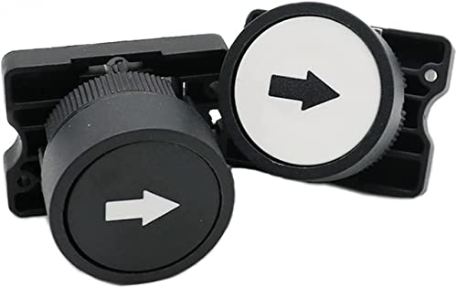 Botón XB2 interruptor momentáneo de 22 mm con símbolo de flecha para cuadro eléctrico 6