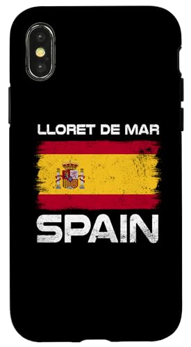 Lloret De Mar �X�y�C�������f�U�C�� �ւ荂���X�y�C������ �X�}�z�P�[�X iPhone X/XS �p
