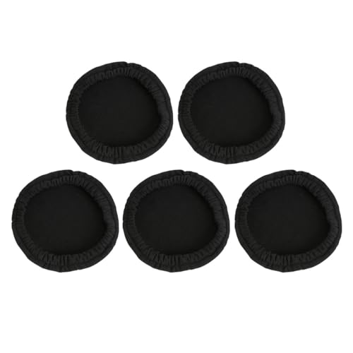 BESTonZON 5pcs Saxophone Protective Cover Tenor Saxophone Dust Cap Elastic Bell Cover for Music Instrument Black