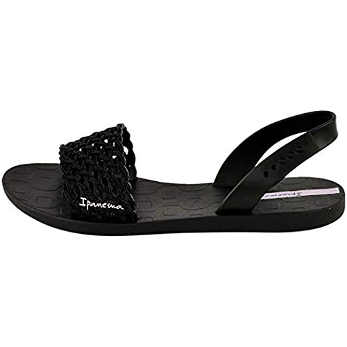 Price: 16730.00 Rs Ipanema Women's Beach \u0026 Pool Flat Sandal, Black, 8 Narro