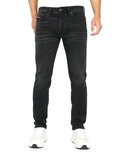 Diesel Slim Black Jeans Herr Thommer 01, svart, 40