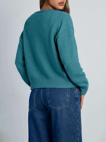 Image of Trendy Queen Cropped Cardigan Sweaters for Women Lightweight Y2k Fall Outfits Spring Fashion Clothes 2026