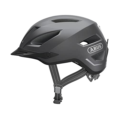 Casque de vélo visière et feu intégré pour rouler sous la pluie en ville