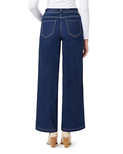 Angels Forever Young Women's Everbreeze Curvy Mid-Rise Wide Leg Jeans2
