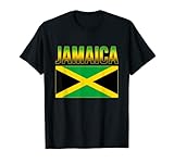 Jamaican National Country Flag Caribbean T-Shirt