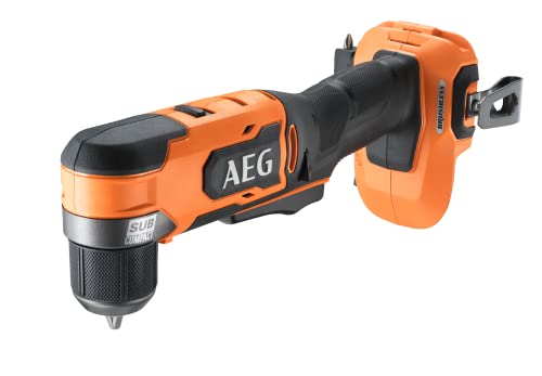 AEG - Perceuse-visseuse d'angle SUBCOMPACT 18V BRUSHLESS, 42 Nm, 500 à 1900 tr/min, tête renvoi d'angle, mandrin 10 mm, sans batt. ni chargeur, en carton