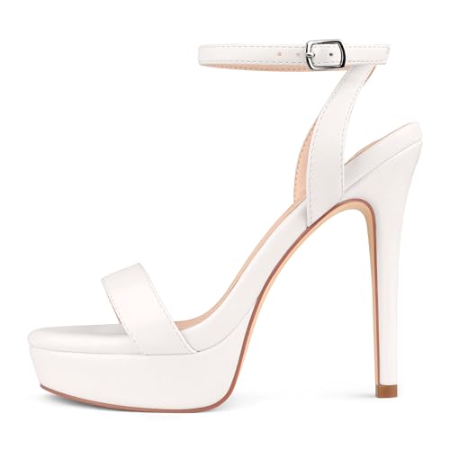 Image of MERUMOTE Women's Open Toe Stiletto High Heels