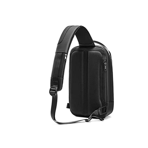 Men's Shoulder Bags Men's Multifunction Shoulder Bag Waterproof Cross Body Sling Chest Bags USB Travel Crossbody Pack Casual Messenger Pack for Male2