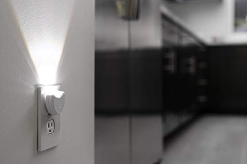 Image of GE 10202 Half Moon Automatic Led Night Light (2 Pk.), White