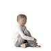 Willow Tree Caring Child (darker skin and hair) Figurine