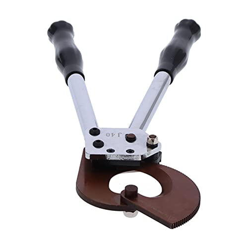 ERYUE Cortador de Cables con Trinquete, Herramienta de Corte Manual Cables Acero Grado Industrial Duradera para un Corte Eficiente, Adecuada para Electricistas y Entusiastas del Bricolaje