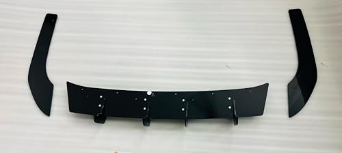 Image of Body Styling-Body Kit Rear /Front 3PC 4PC Splitters & Spoilers Various Type of Fin Diffusers and 2PC Big Small Sides ABS Mirror Covers & Wheel Arches Car Accessories (4 FIN Virtus Diffuser)