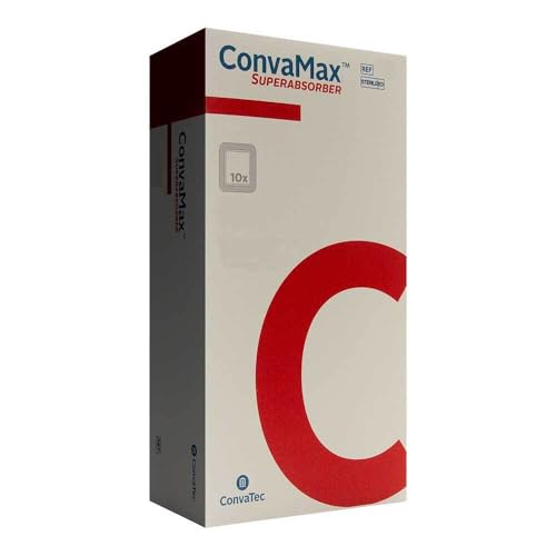 CONVAMAX Superabsorber nicht adhäsiv 7,5x7,5 cm 10 St