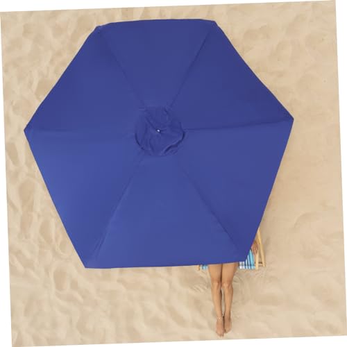 Mipcase Toldo Protector UV 2.7m para Paraguas de Jardín Elegante 6