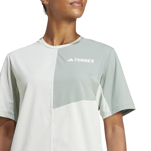 adidas Damen Terrex Multi Climacool T-Shirt, Linen Green, XS – Ansicht 2