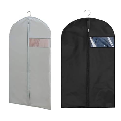 XISAOK Clothes Hanging Garment Bags Clothing Suit Coat Cover Travel Storage Bag Wardrobe Garment Bags for Travel3
