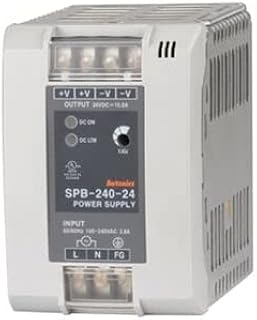 SPB-240-24, Power Supply, Din Rail mounting, Switching, 24 VDC Output,240 Watts, 10 Amp 100-240 VAC Input
