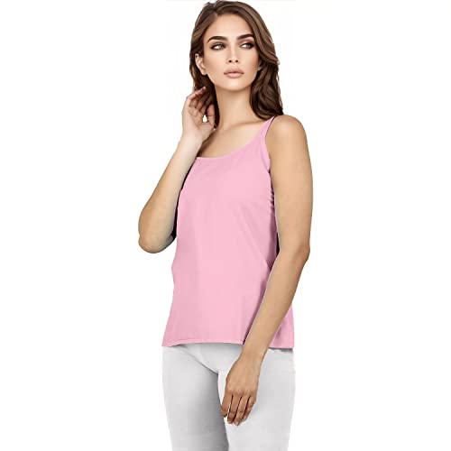 Image of Cotton Short Camisole Non-Stretchable Slip for Women | Short Kurti Slip | Short Camisole | Half-Length Lining | Waist Length Inner | Sameez | Samij(Half Slip)