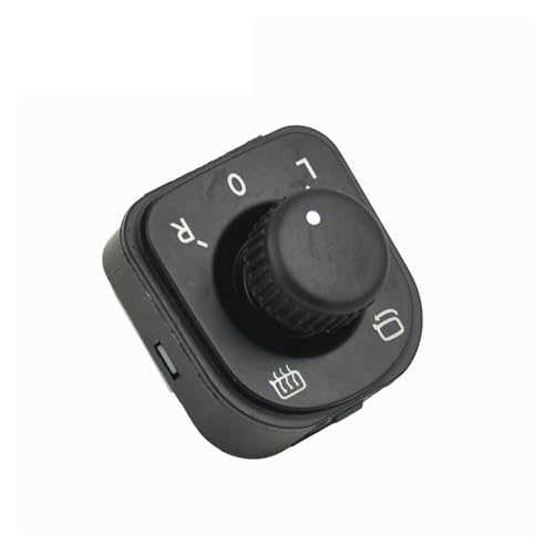 Bouton de réglage du rétroviseur finition précise pour Passat B7 Tiguan CC Golf Mk6