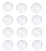 Price comparison product image Yeelan Clear Plastic Acrylic Fillable Ball Ornament, 60mm, Set of 12Pcs