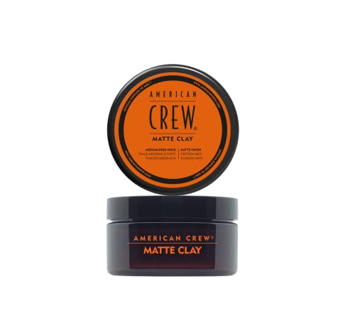 American Crew Texturising Matte Clay with Medium Hold and Low Shine Gifts for Men for Control and Definition Non-Greasy formula Hair Styling for Men - 85 g