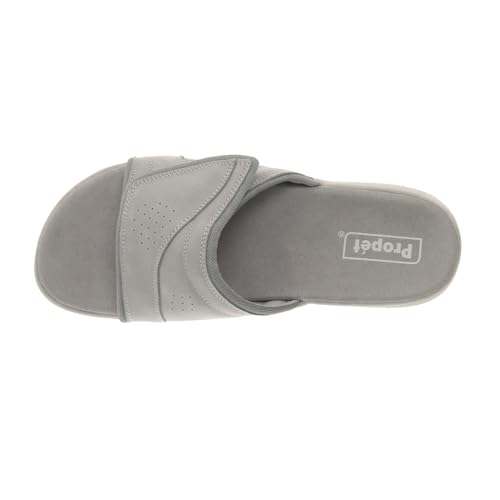 Image of Propet Mens Emerson Slide Casual Sandals Casual - Grey