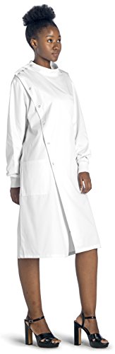 Dr. James Unisex Lab Coat, Classic Fit, Howie Style, White, 43 Inch Length (3X-Large) - Thumbnail 3