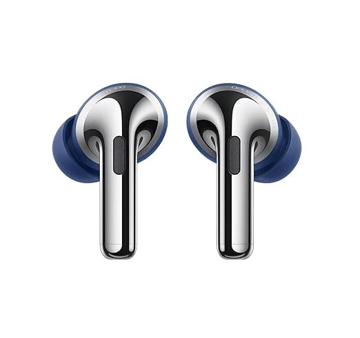 Image of Lynacz Orginal Buds Pro 3 Compatible with Oneplus 9, 9rt, 13, 13r, 10 TWS in-Ear Bluetooth Earbuds with Dual Drivers, Dual DAC HiFi Sound, Fast Pairing for Smart TV Laptop Mobile (Blue)