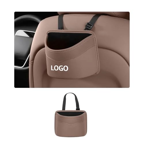 車内収納ボックス小物入れカーアクセサリー, 車用ゴミ箱, 入れカーシート側収納, グッズ小型運転席/助手席用, 【引っ掛け式/バッククリップデザイン】センターコンソール 車のドアに置くことができる 防水性、耐摩耗性(1個)(/ホンダと互換性があります/)(