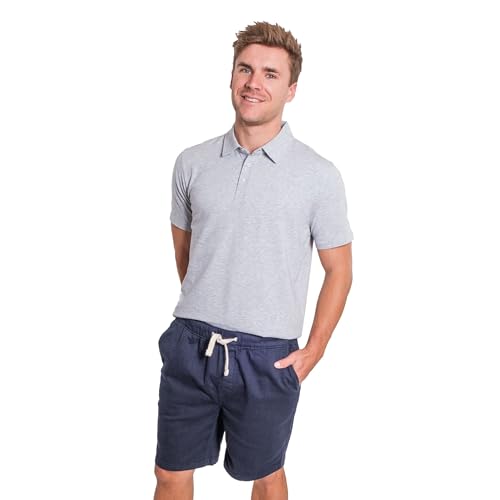 Camiseta polo para hombre, manga corta, de algodón orgánico miniatura 6