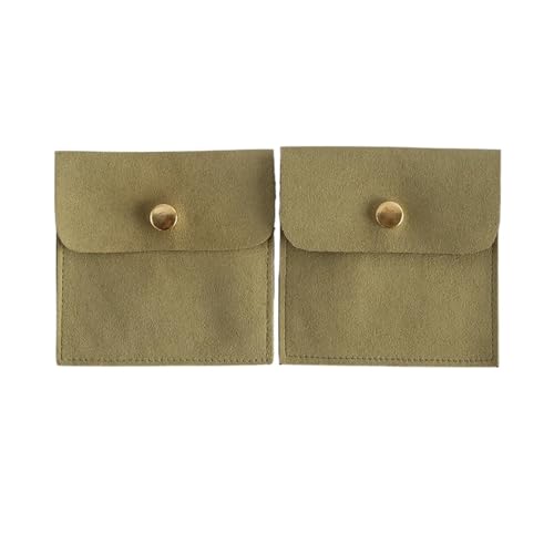 Bolsas embalaje para joyería en gamuza microfibra negra con broche premium 4