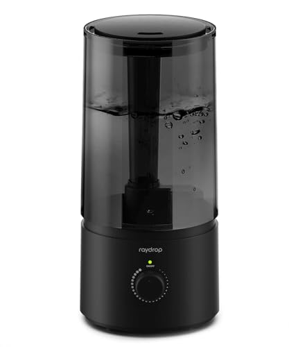 raydrop Luftbefeuchter für Schlafzimmer, 1,7 L Leiser &...