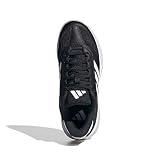 adidas Kobiety Ligra 8 Womens Indoor Shoes, Core Black/Cloud White/Cloud White, 38 2/3 EU