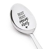 Best Mom Ever Spoon - Mom Gifts Christmas | Grammy Gifts Best Mom/Birthday Gifts for Mom Anniversary | Gifts For Worlds Best Mom | Spoons From Daughter - 7 Inches #SP8