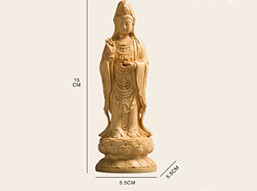 Estatua Feng Shui Diosa de la Misericordia Quan yin miniatura 2