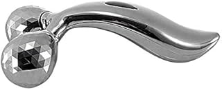 اداة شد الوجه اليدوية ثلاثية الابعاد بعجلتين لشد البشرة وتدليك الوجه - ضمان لمدة عام واحد